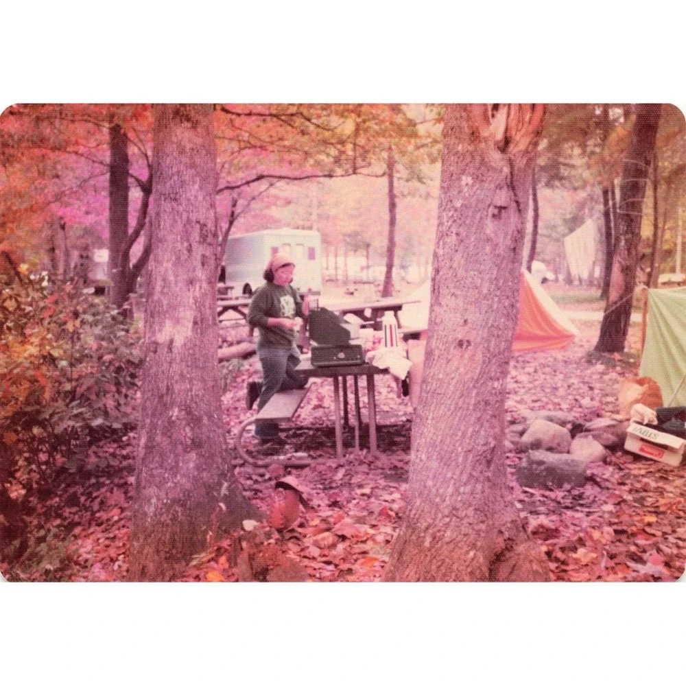 Vintage 1970s Great Smoky Mountains Camping Trip Lot of 9 Photos 3.5x5 - Picture 5 of 9